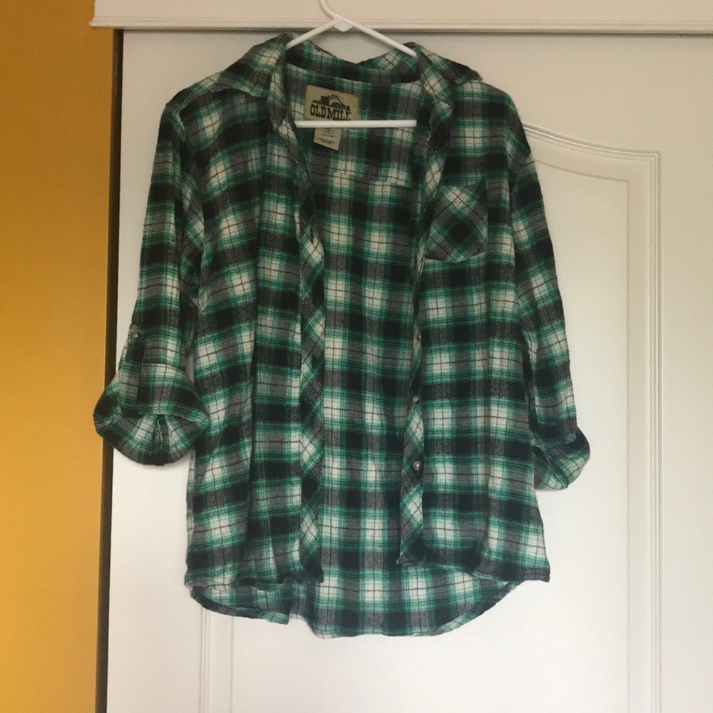 Old Mill Green Flannel